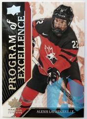 2019 Upper Deck Team Canada Juniors Program of Excellence Alexis Lafreniere #115